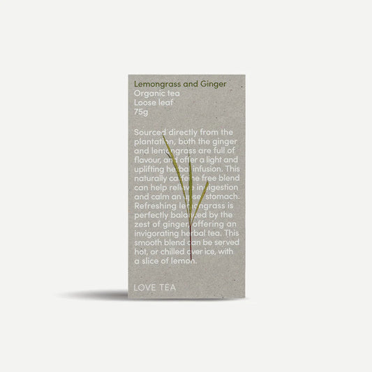 Love Tea Organic Lemongrass & Ginger Loose Leaf